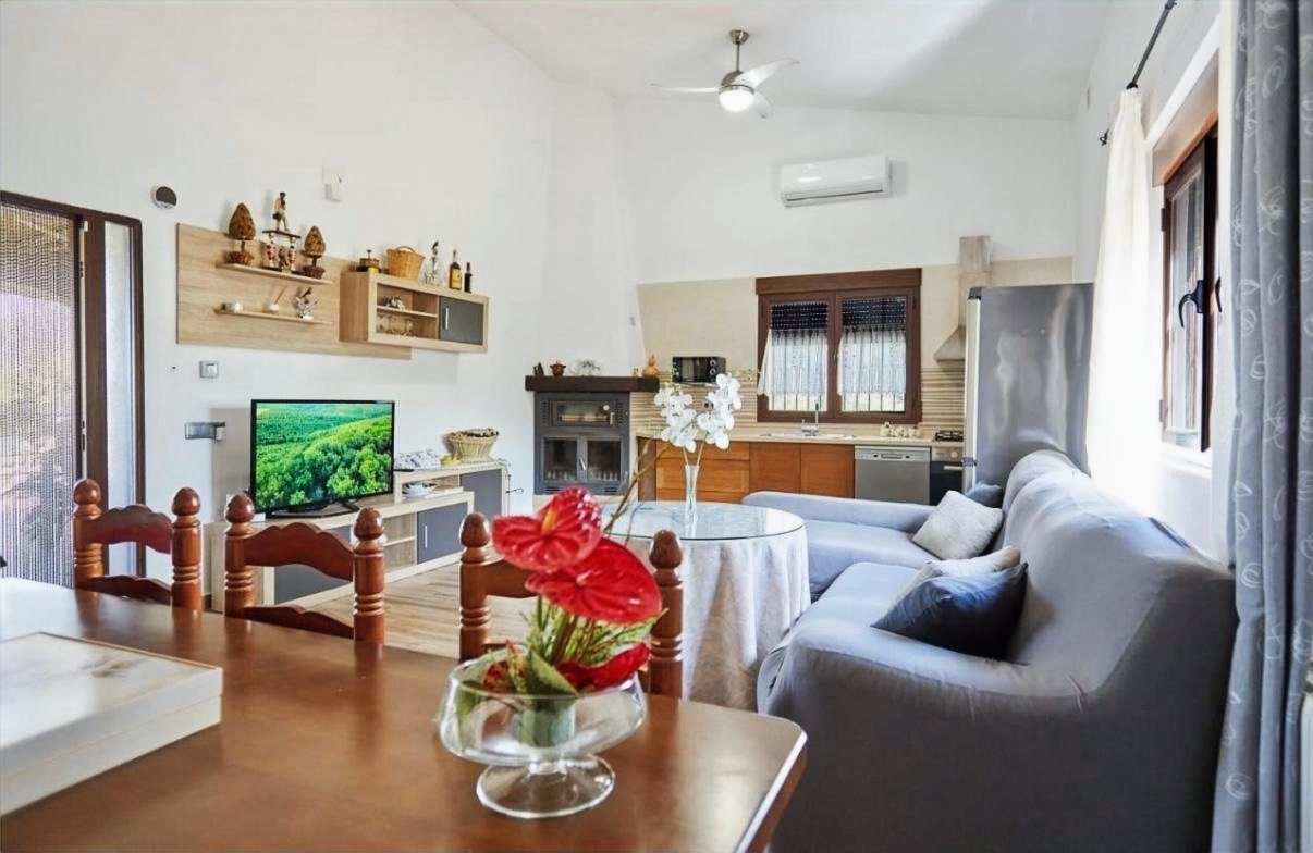 Salón y comedor de Villa Vega