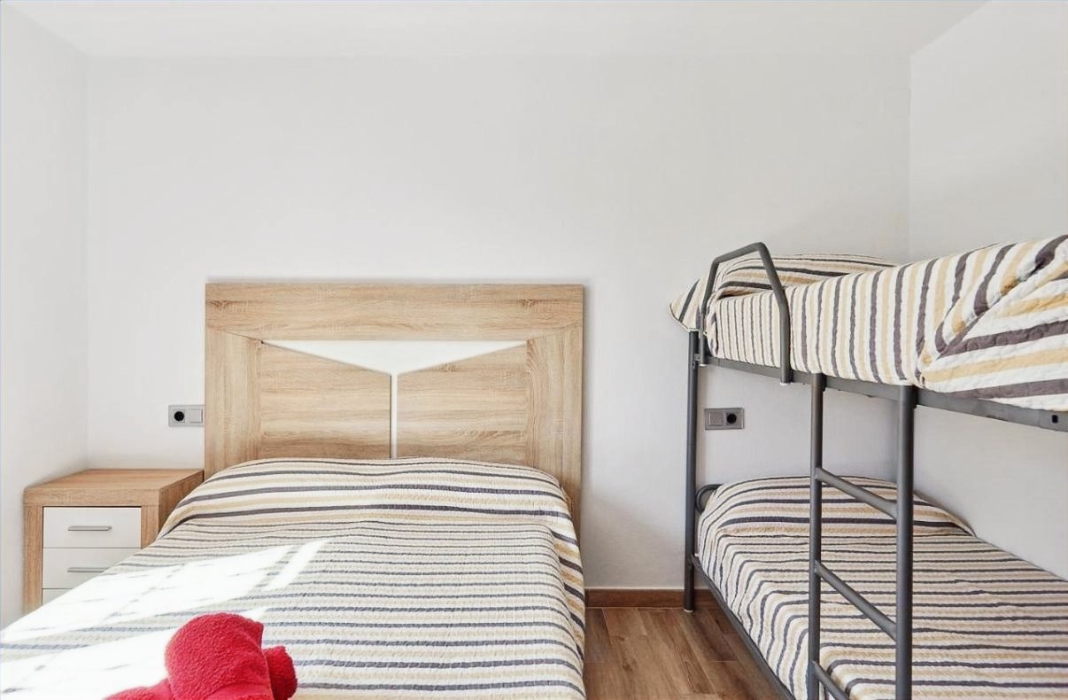 Dormitorio familiar de Villa Vega